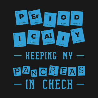 Diabetic Pancreas Diabetes Awareness T-Shirt