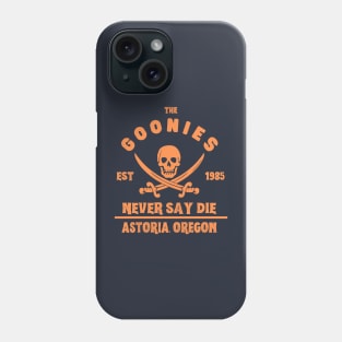 The Goonies Never Say Die gold Phone Case