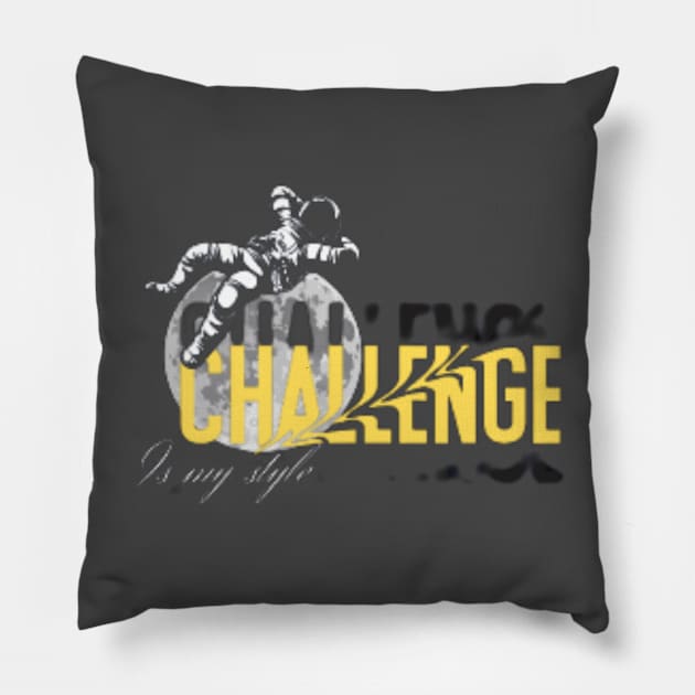 Brave T-shirt Pillow by N aldhashan