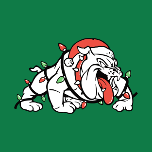 Holiday Bulldog T-Shirt