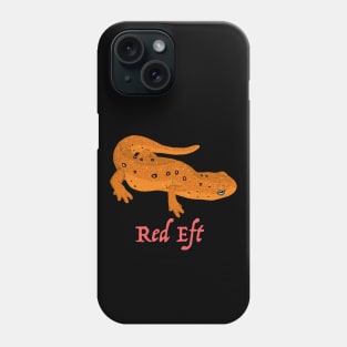 Red Eft Red-Spotted Newt Phone Case