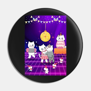 Purrfect Party Pin