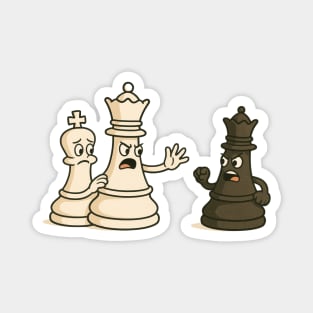 Chess Queen: Protecting the King Magnet