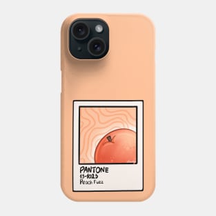 Pantone Peach Fuzz card 2 Phone Case