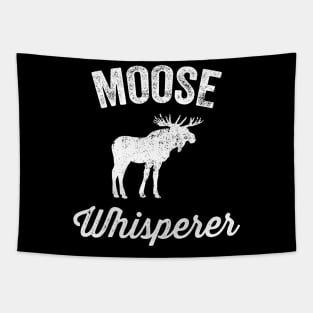 Moose whisperer Tapestry