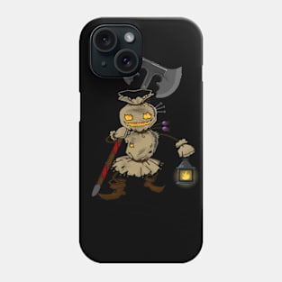 Flaming Scarecrow Phone Case