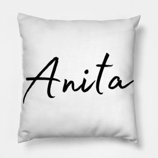 Anita Name Calligraphy Pillow