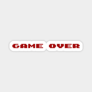 Game Over Screen Magnet