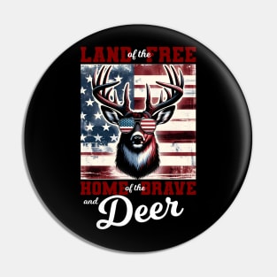 American Deer Pin