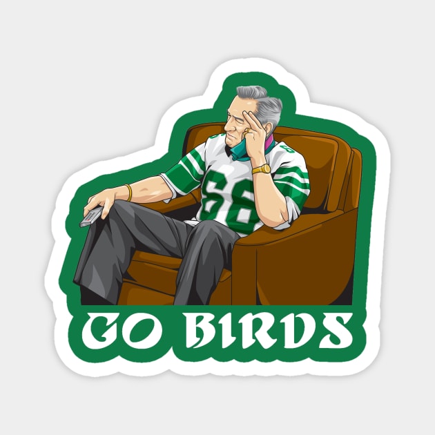 Go Birds Magnet by Tailgate Team Tees