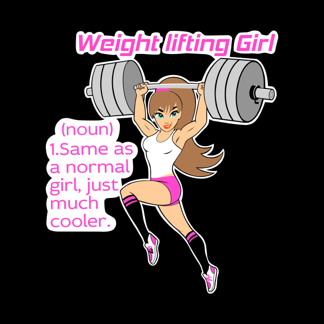 Weightlifting girls by TimAddisonArt