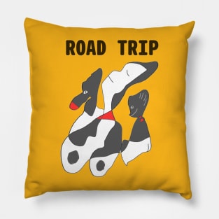 kidnapped to a road trip Pillow