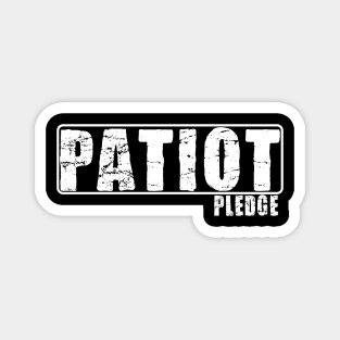 patriot pledge unique Magnet