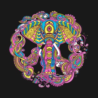 Mandala Elephant T-Shirt