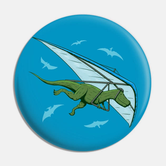 Dino-Soar Pin by smallsapling