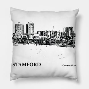 Stamford Connecticut Pillow