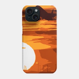 Evening Flight View Phone Case