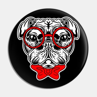 cute pug dog Pin