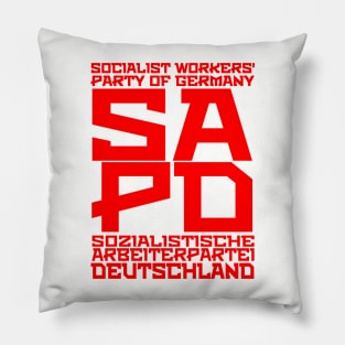 The Socialist Workers' Party of Germany (SAPD) Pillow