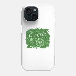 Earth - Element of Capricorn, Taurus & Virgo signs Phone Case