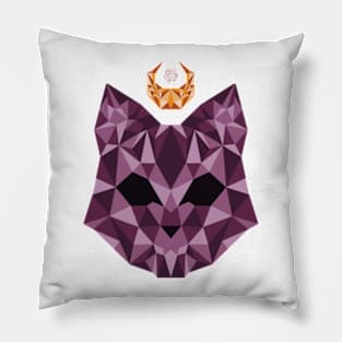 Crystal Moon Cat Pillow