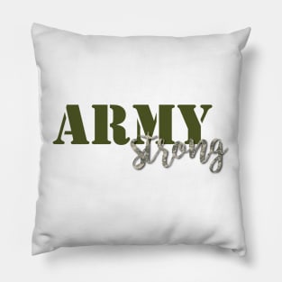 Army Strong - Greem/Digital Camo Pillow