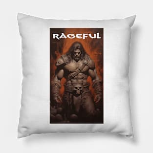 RAGEFUL - DARK FANTASY ART STYLE Pillow