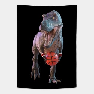 T-Rex Slam Dunk Tapestry