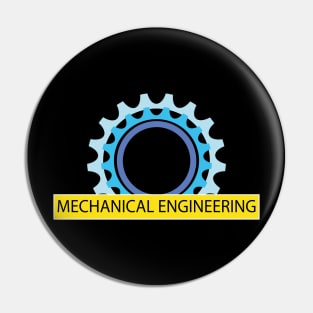 mechanical engineering, engineer mechanics logo Pin