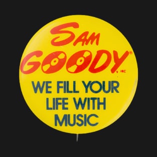 Sam Goody We Fill Your Life With Music Retro Vintage T-Shirt