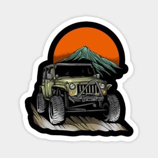 Rubicon jeep Magnet