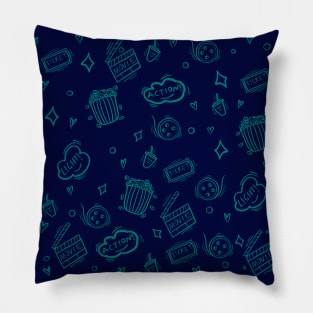 Film pattern Pillow