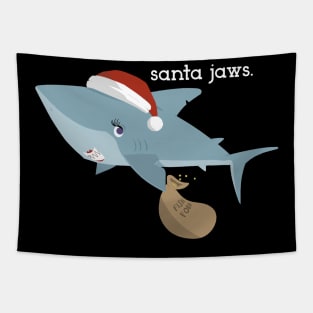 santa jaws. Tapestry