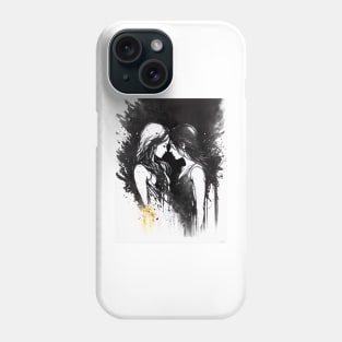Lesbian Pride - An abstract expression of Love Phone Case