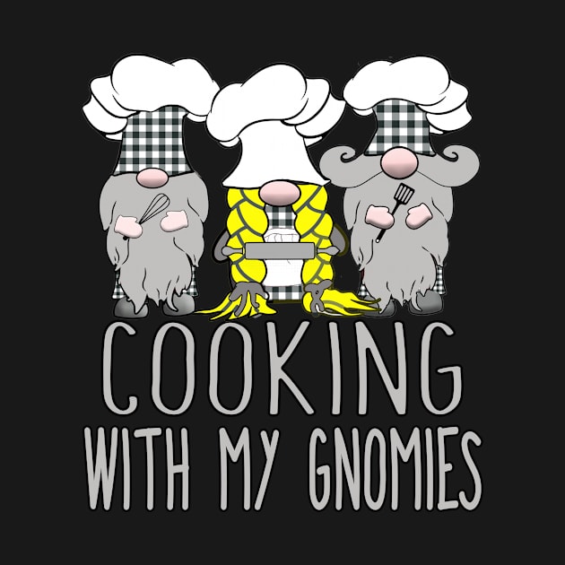 3 Nordic Gnomes Chefs Cooks Cooking With My Gnomies by Kdeal12