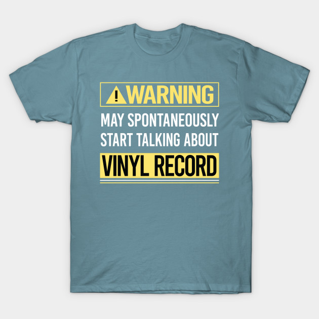 Discover Warning About Vinyl Record Records - Vinyl Record - T-Shirt