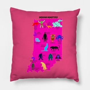 Indiana monsters Pillow