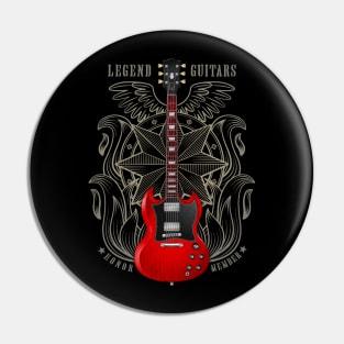 legend electric guitar honor member Pin