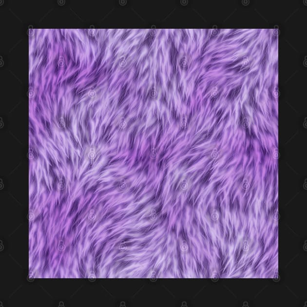 Lilac and Purple Fur Design by CraftyCatz