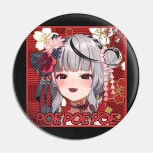 Sakamata Chloe Poe Poe Poe Hololive Pin