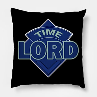 Time Lord - Doctor Who Style Logo Pillow