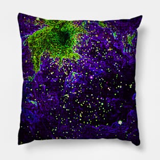 Black Panther Art - Glowing Edges 563 Pillow