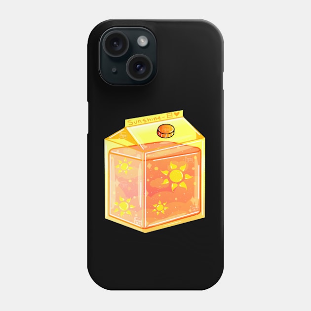 Sunshine Milkbox Phone Case by Sonoyang