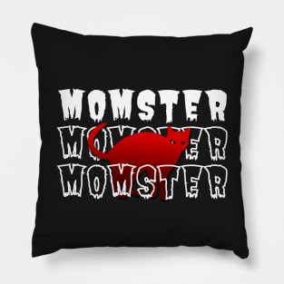 Mom ster halloween - mom cat halloween for mom Pillow