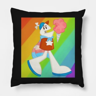 Homestar pride Pillow