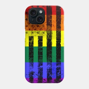 American Flag Gay Pride Phone Case