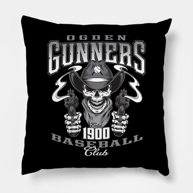 Ogden Gunners Pillow by MindsparkCreative