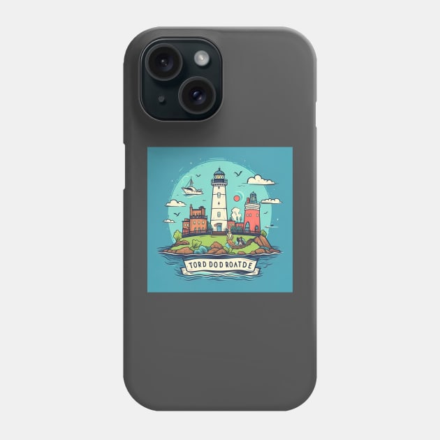 Rhode Island Phone Case by ComicsFactory