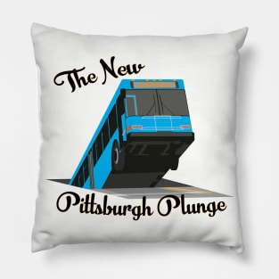 Pittsburgh Bus - the new Pittsburgh Plunge Pillow