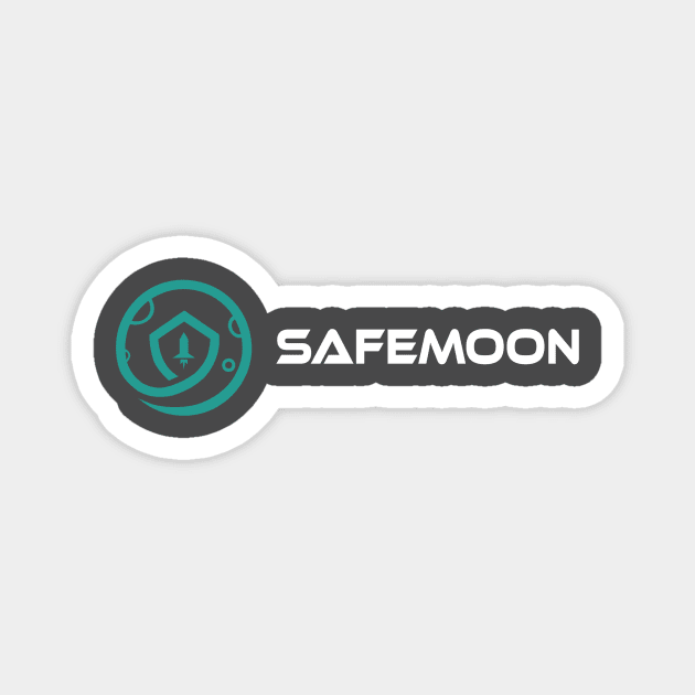 Safemoon Crypto HODL to the moon Magnet by info@dopositive.co.uk